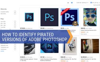 photoshop cs6 pirated how to know